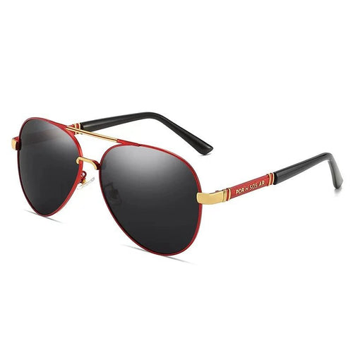 Unisex polarized stylish eyewear from MANDOTOS INTERNATIONAL, suitable for travel and driving, with sleek design and UV protection.