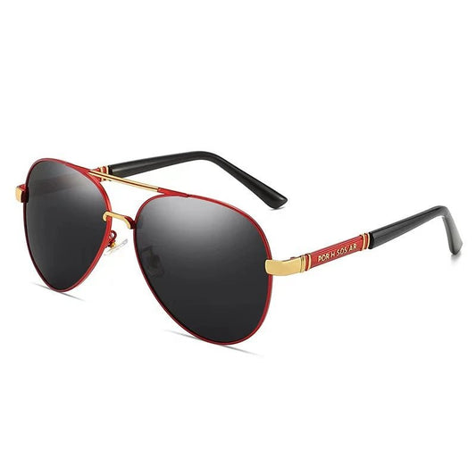 Unisex polarized stylish eyewear from MANDOTOS INTERNATIONAL, suitable for travel and driving, with sleek design and UV protection.