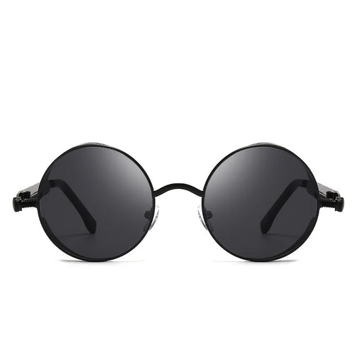 Vintage punk street style sunglasses by MANDOTOS INTERNATIONAL, windproof unisex hip hop eyewear with bold, personality-filled design.
