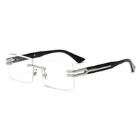 Vintage Rimless Sunglasses - Stylish PC Frames - MANDOTOS INTERNATIONAL