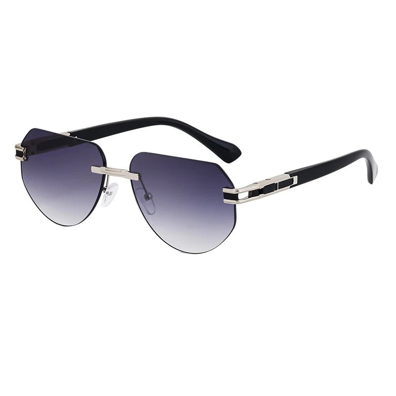 Vintage Rimless Sunglasses Stylish Unisex Outdoor Eyewear - MANDOTOS INTERNATIONAL