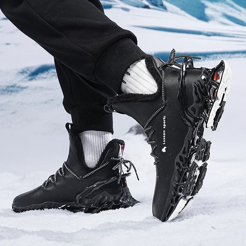 Winter Men's Waterproof Slippers Plush Sneakers - MANDOTOS INTERNATIONAL