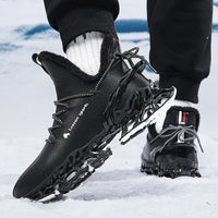 Winter Men's Waterproof Slippers Plush Sneakers - MANDOTOS INTERNATIONAL