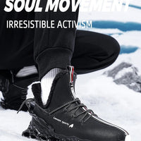 Winter Men's Waterproof Slippers Plush Sneakers - MANDOTOS INTERNATIONAL