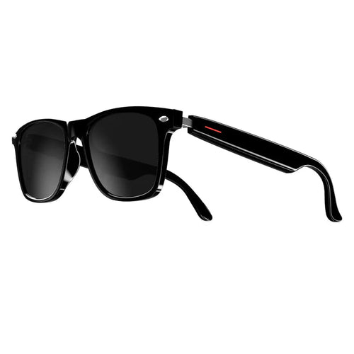 Wireless smart sunglasses with Bluetooth headset from MANDOTOS INTERNATIONAL, stylish sunglasses with integrated audio for men and women.