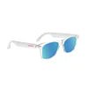 Wireless smart sunglasses by MANDOTOS INTERNATIONAL with Bluetooth headset for men and women, featuring sleek design and integrated audio.