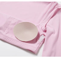 Women's Long Sleeve Fitness T-Shirt Gym Push Up Top - MANDOTOS INTERNATIONAL