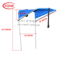 Yonk Pro Angler Sunshade Canopy/Marine and Drapery/Marine Fishing Awning - MANDOTOS INTERNATIONAL