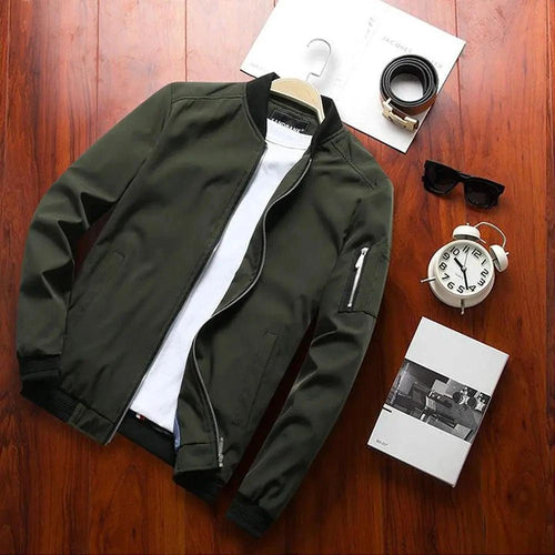 Jacket Casual Jacket Men's Baseball Uniform Youth Trend - MANDOTOS