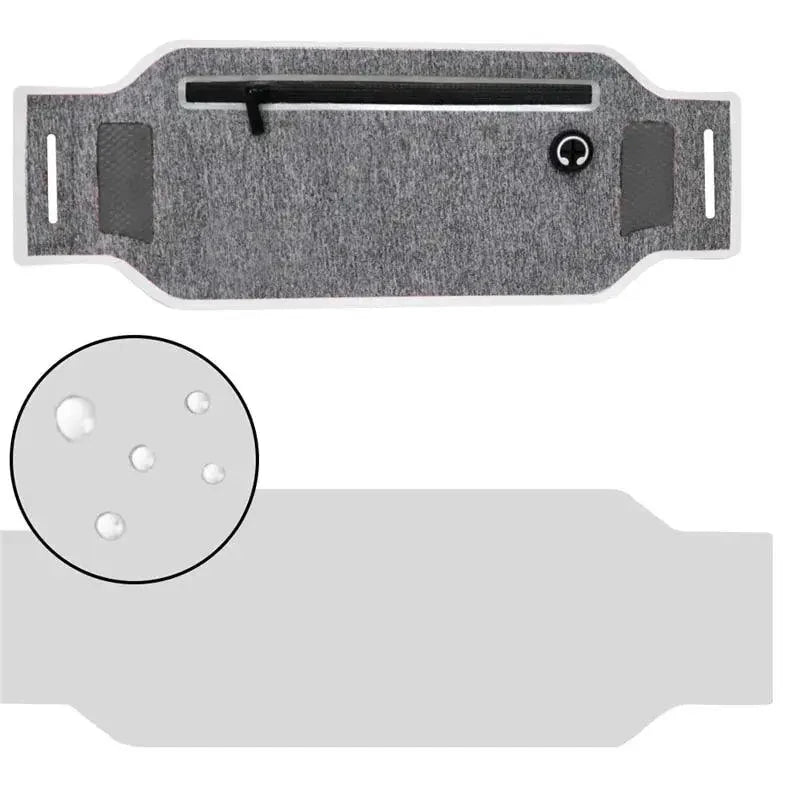 Mandotos Jogger's Essential Waist Belt with adjustable strap and sleek design, perfect for casual and athletic wear.