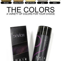 Mandotos Keratin Hair Building Fibers in 25g container, hair thickening powder for fuller, thicker hair appearance.
