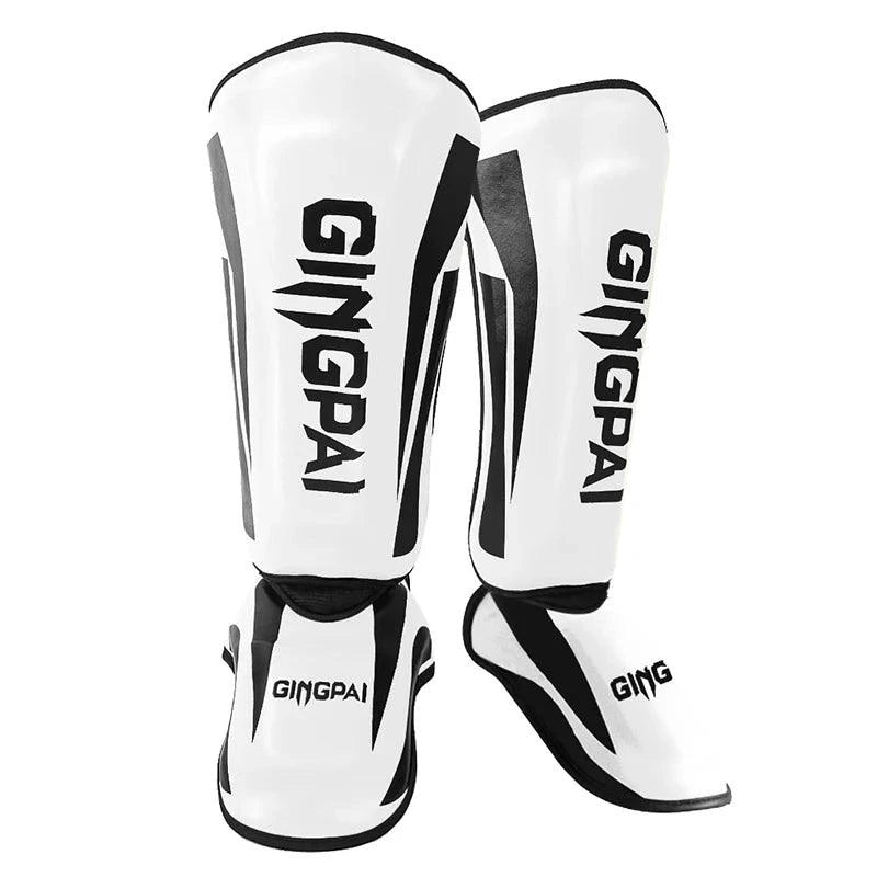 Kickboxing Boxing Shin Guard Pads Muay Thai Martial Arts Sanda Wushu Leg Protector Taekwondo Ankle Guards - MANDOTOS