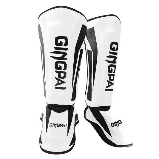 Kickboxing Boxing Shin Guard Pads Muay Thai Martial Arts Sanda Wushu Leg Protector Taekwondo Ankle Guards - MANDOTOS