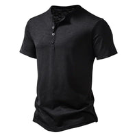 Mandotos King Billion men's knit top for spring and summer, breathable, lightweight casual wear, shown in a relaxed fit.