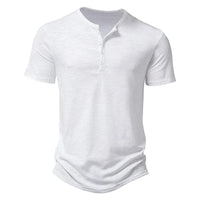 Mandotos King Billion men's knit top for spring and summer, breathable, lightweight casual wear, shown in a natural relaxed fit.