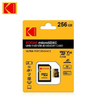 Mandotos KODAK Micro SD memory card with 64GB capacity, U3 V30 A1 class, suitable for car cameras, PCs, and smartphones.