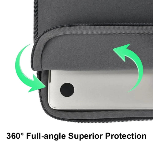 Mandotos laptop bag for Xiaomi, Lenovo, Dell, MacBook Air, Pro Retina 13-15.6 inch notebooks, protective sleeve case for laptops.