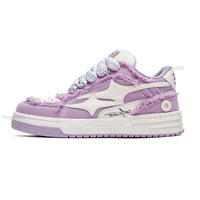 Mandotos leather casual sneakers with white soles and stylish design, perfect for everyday wear.