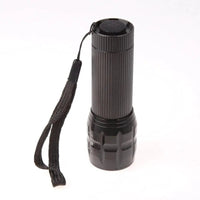 Mandotos LED bike lights with three modes, mounted on a bicycle for visibility and safety during nighttime riding.
