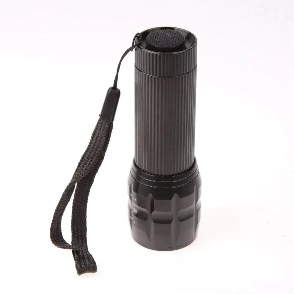 Mandotos LED bike lights with three modes, mounted on a bicycle for visibility and safety during nighttime riding.