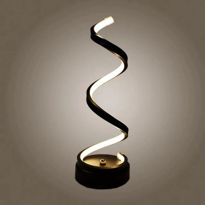 LED Elegance Spiral Desk Light - MANDOTOS