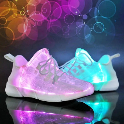 Led Fiber Optic Shoes - MANDOTOS