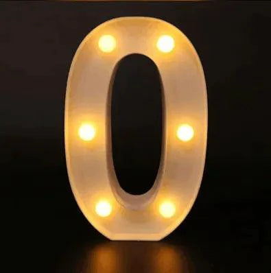 Luminous Letter Lights - MANDOTOS