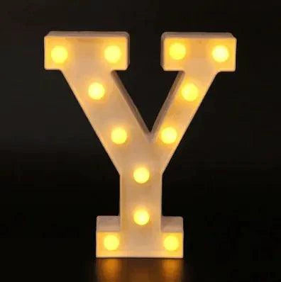 Luminous Letter Lights - MANDOTOS