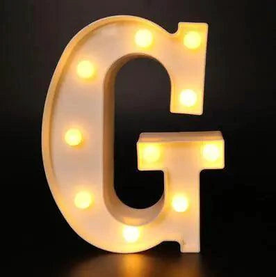 Luminous Letter Lights - MANDOTOS