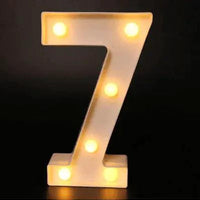 Mandotos luminous letter lights spelling out words, decorative LED alphabet letters for room decor and ambiance.