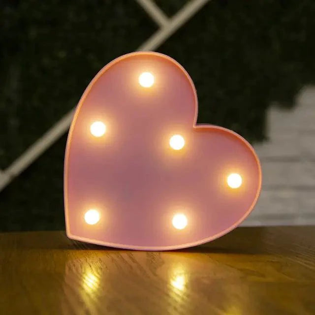 Luminous Letter Lights - MANDOTOS