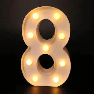 Luminous Letter Lights - MANDOTOS