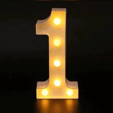 Luminous Letter Lights - MANDOTOS