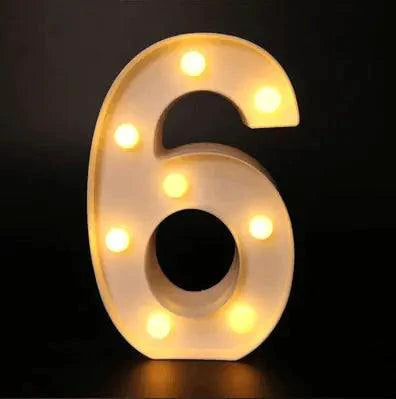 Luminous Letter Lights - MANDOTOS