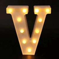 Mandotos luminous letter lights spelling out words, soft glowing LED signs for room decor or ambient lighting.