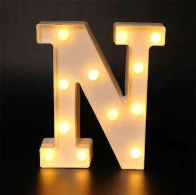 Luminous Letter Lights - MANDOTOS
