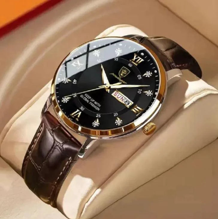 Luminous Men's Waterproof Dual Calendar Watch - MANDOTOS