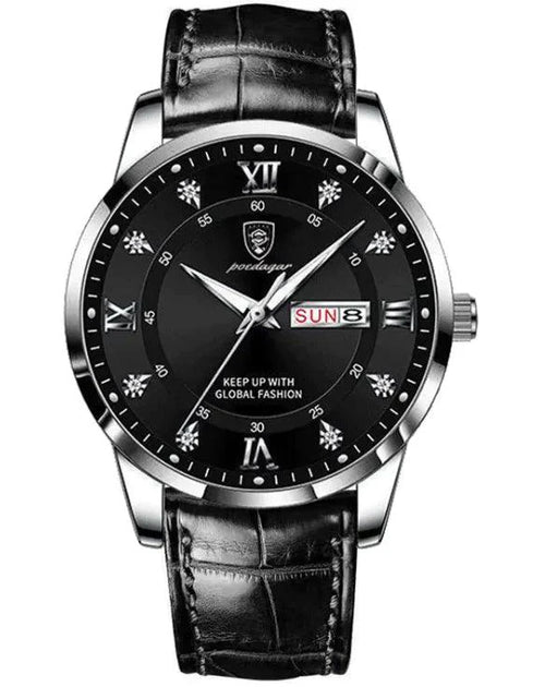 Luminous Men's Waterproof Dual Calendar Watch - MANDOTOS