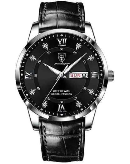 Luminous Men's Waterproof Dual Calendar Watch - MANDOTOS
