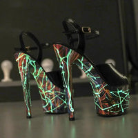 Mandotos lustrous leather stilettos with pointed toes and sleek heel, stylish footwear for formal or evening wear
