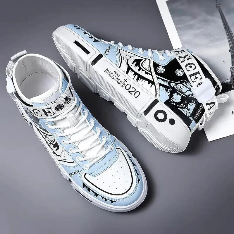 Luxe Leather Sneakers - MANDOTOS