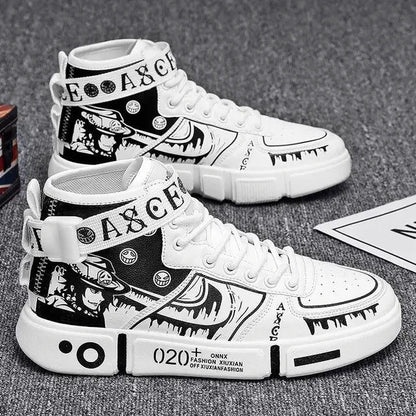 Luxe Leather Sneakers - MANDOTOS