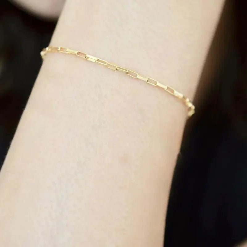 Luxury Gold Chain Bracelet Handcrafted - MANDOTOS