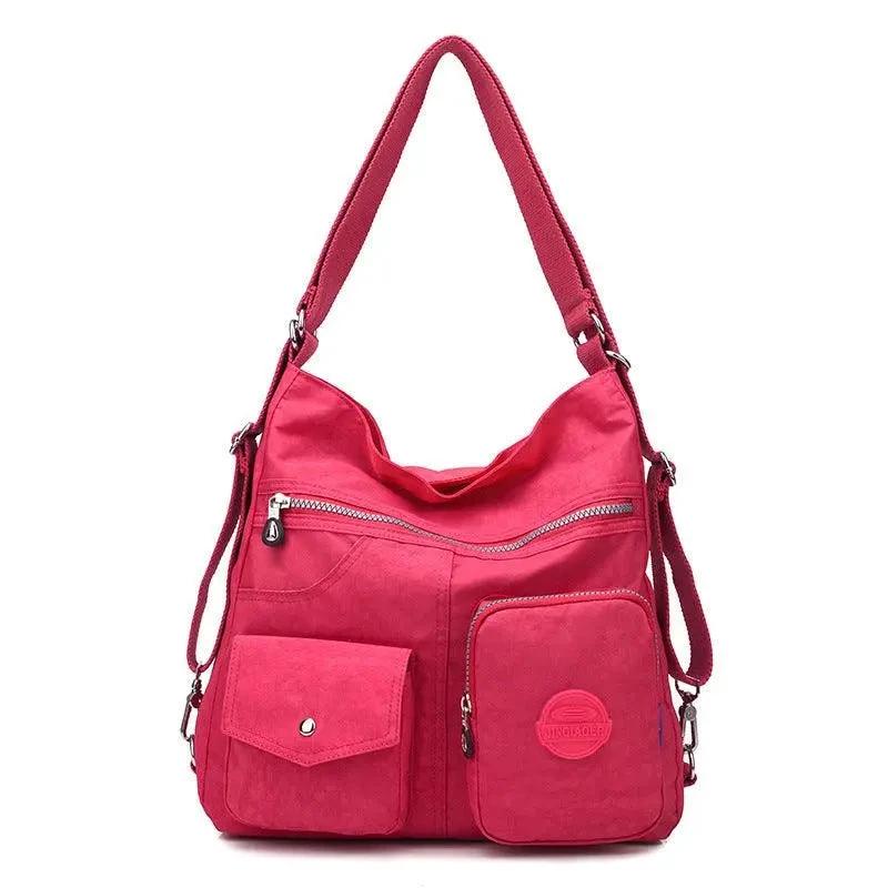 Luxury MANDOTOS women's waterproof Bylon cloth crossbody handbag with large capacity and shoulder strap, stylish tote bag for women.