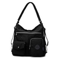 Mandotos luxury waterproof Bylon cloth crossbody handbag for women, large capacity shoulder tote with stylish design.