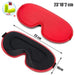 Luxury Silk Memory Foam Sleep Mask - MANDOTOS