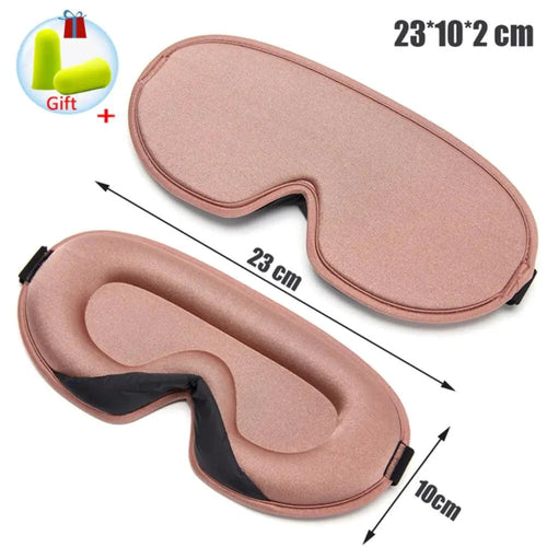 Luxury Silk Memory Foam Sleep Mask - MANDOTOS
