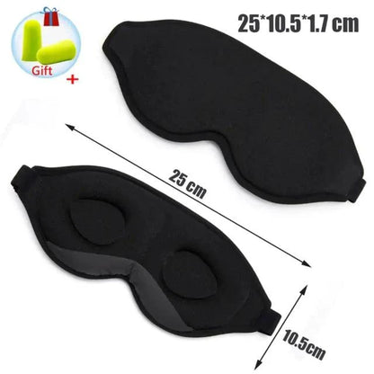Luxury Silk Memory Foam Sleep Mask - MANDOTOS