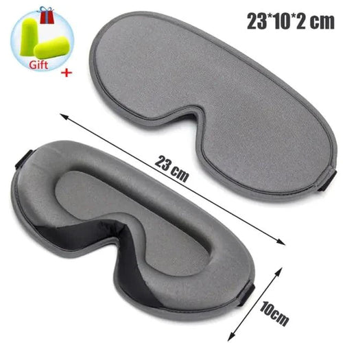 Luxury Silk Memory Foam Sleep Mask - MANDOTOS