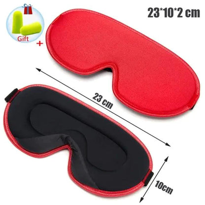 Luxury Silk Memory Foam Sleep Mask - MANDOTOS